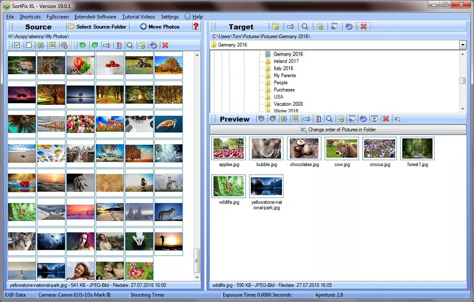 Manage Photos Software